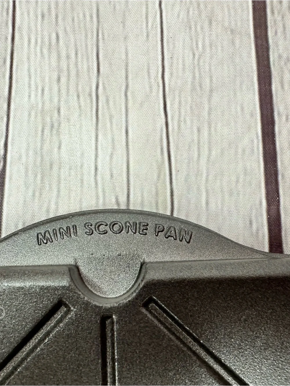 Nordic Ware Silver mini scone Pan bakeware aluminum wedge pan USA made